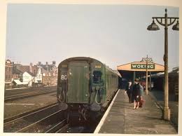 Woking Station Where I Was A Trainspotter As A Child Uk Rail Old Trains Electric Train