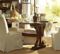 Pottery Barn Frances Extending Dining Table Extends To 116 Long With Drop In Extensions Comfortably Seat Dining Table Chairs Dining Table Dining Room Table