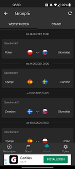 Programma met datums + locatie van alle euro2020 wedstrijden. Ek Voetbal 2021 Volg Het Speelschema En De Uitslagen Met Deze Apps