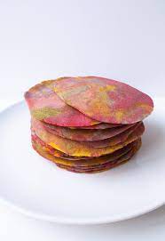 Food coloring, or color additive, is any dye, pigment, or substance that imparts color when it is added to food or drink. Rainbow Unicorn Tortillas Made With Natural Food Coloring