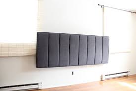 How to mount an upholstered headboard to the wall 2. How To Mount A Headboard With Space For Curtains Bright Green Door