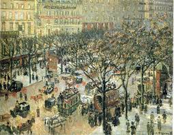 Boulevard Des Italiens Morning Sunlight Camille Pissarro National Gallery Of Art Camille Pissarro Impressionism