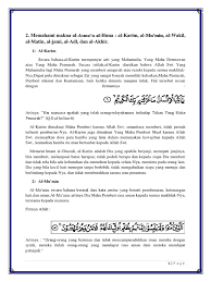Download tabel asmaulhusna dan artinya. Makna Asmaul Husna Dan Penerapan Perawat