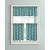 Aqua Teal Kitchen Curtains