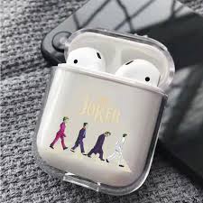 The Joker Hard Plastic Protective Clear Case Cover For Apple Airpods Clear Cases Case Cover Case