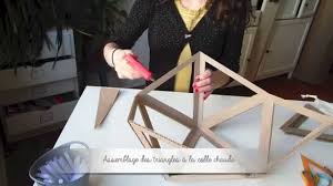 Fabriquer un abat jour origami abat jour origami. Tuto Diy Abat Jour Geometrique En Carton Youtube