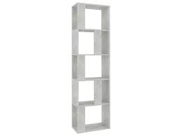 Pour avoir une bibliothèque de séparation, il faut sélectionner l'option séparateur de pièce lors de la dernière étape. Icaverne Bibliotheques Collection Bibliotheque Separateur De Piece Gris Cement 45x24x159 Cm Vente De Sans Marque Conforama