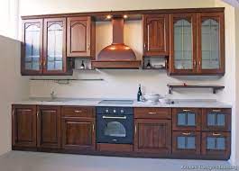 Pictures Of Kitchens Traditional Dark Wood Kitchens Cherry Color Page 2 Modern Kitchen Cabinet Design Kitchen Cabinet Design Tuscan Kitchen