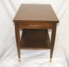 Antique Vintage 1950 S Mid Century Modern Mersman End Table Night Stand 8193 End Tables Retro Furniture Mid Century Modern