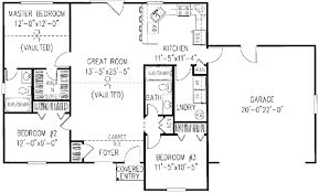 Over 300 block house & cottage plans with basement floor and terrace, plus construction cost estimate. Traditional House Plan 3 Bedrooms 2 Bath 1200 Sq Ft Plan 13 101