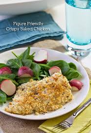Crispy Baked Chicken A Healthy Fried Chicken Recipe A Spicy Perspective Healthy Chicken Recipe Recettes De Cuisine Bien Manger Delicieux