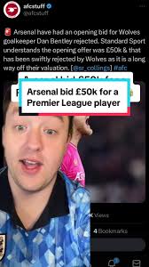 Arsenal's £50k Bid for Premier League Player