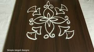 Simple Rangoli Designs 5 5 Dots Easy Rangoli Designs Code 53009 Simple Rangoli Rangoli Designs Rangoli Patterns