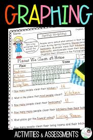 Graphing Activities For The Whole Year Your 2nd Graders Will Enjoy These Graphing Activities That Are Made For All Graphing Activities Graphing 2nd Grade Math