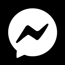 Messenger App Icon Black And White Iphone Wallpaper App Icon Art Inspo