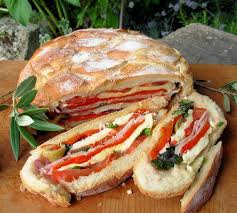A French Summer Picnic Sandwich Pan Bagnat Lavender And Lovage Picnic Sandwiches French Picnic Pan Bagnat