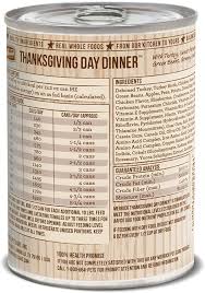 The average cost of thanksgiving dinner. Amazon Com Merrick Classic Grain Free Thanksgiving Day Dinner Wet Dog Food 13 2 Oz Case Of 12 Cans Pet Supplies