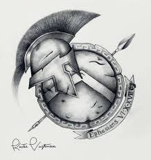 Wonderful Black Armor Of God Tattoo Design By Artsycayke Armor Of God Tattoo Armor Tattoo God Tattoos