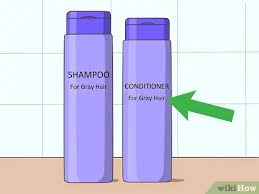 A shampoo is a great way to neutralize the color by depositing small it delivers the perfect amount of purple to brighten gray locks and prevent yellow from peeking through on whiter hair as well, christine neos, a colorist. 3 Ways To Get Rid Of Yellowness In Gray Hair Wikihow