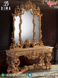 Desain Luxury Meja Konsol Mewah Mobilya Ukir Jepara Bt 0316 In 2020 Ornate Furniture Beautiful Furniture Victorian Furniture