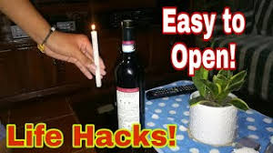 Ever been stymied by an unfamiliar wine. How To Open Bottle Of Wine With A Lighter Youtube