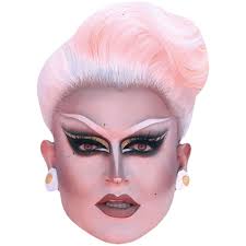 Lawrence Maidment (Drag) Big Head. Larger than life mask.