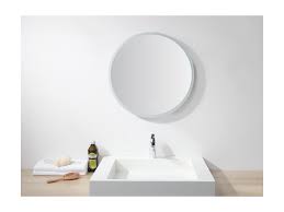 Om de verlichting vanaf een spiegel te laten komen is erg praktisch. Ronde Badkamerspiegel Leds Daniela L60xh60 Koop Online
