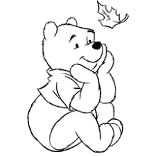 Winnie Cartoon Coloring Pages Bear Coloring Pages Thanksgiving Coloring Pages