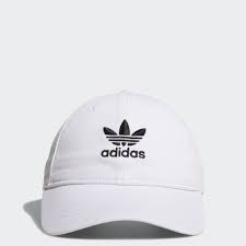 Adidas Relaxed Strap Back Hat White Adidas Us Mens Hats Fashion Hats For Men White Adidas