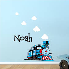 Thomas the train engine and his friends have successfully chugged their way into the hearts of millions of kids. Custom Train Kids Bedroom Wall Decal Thomas The Train Wall Decal Train And Railroad Boys Room Wall Art Stickers Primedecals