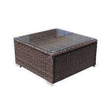 Best choice products or simply bcp provides you with glass beads when you buy this outdoor coffee table. 12 Best Wicker Tables For Coffee Patios