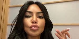 Kim Kardashian channels Princess Leia in a tiny gold bikini