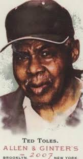 2007 ALLEN & GINTER TED LILY BLACK BORDER MINI CARD #288