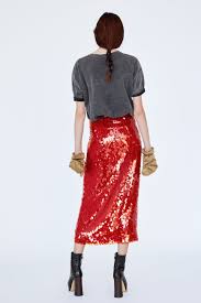 Here's a look at what a zara fall 2020 clothing haul looks like on a 5'0 petite body framehey everyone!this zara haul. Image 2 Of Sequinned Skirt From Zara Sequin Skirt Skirts Fab Fashion