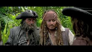 Blackbeard or the woman from his. Pirates Of The Caribbean On Stranger Tides Waterfall Scene Youtube