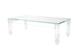 But it will not break easily even in a strong impact unlike the glass. Rectangular Beverly Hills Lucite Coffee Table Modshop