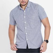 Kemeja pria lengan pendek hem cowok baju koko baju kurta pakistan baju musli baju resmi korea. Jual Kemeja Casual Kemeja Pria Kotak Kotak Lengan Pendek Murah Mei 2021 Blibli