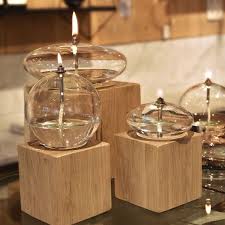 Lampe A Huile Galet En Verre M Lampe A Huile Bougies Fait Maison Decoration