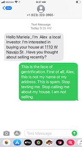If you worked with a personal insurance agent to enroll in a plan, contact that individual to begin the cancellation process. Pam Powers Hannley On Twitter This Is The Face Of Gentrification Daily Harassment On Spam Text Messages Phone Calls Re Buying My House Why Doesn T Generalbrnovich Protect Us From Barrage Of