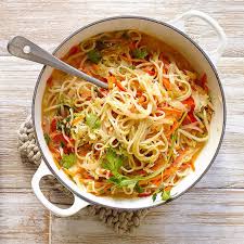 One Pot Curry Noodles Recipe Yummly Recipe Curry Curry Noodles Recipes