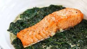 Saumon Vapeur A La Creme D Epinard Au Thermomix Saumon Vapeur Recettes De Cuisine Cuisson Saumon