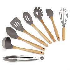 Maybe you would like to learn more about one of these? Hot Sale Products 2021 Kitchen Gadgets Amazon Creative European American Cooking Tools Silicone Bamboo Handle Kitchen Set Of 8 Buy Amazon Top Seller Kitchen Appliance Utensils Non Stick Shovel Spoon Set Bpa
