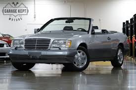 As i drove the e320 around town, i was impressed with the acceleration from stoplights and the comfortable manner in which it cruised at highway speeds. 1995 Mercedes Benz E320 Garage Kept Motors
