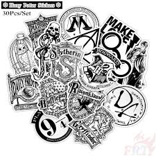 Maybe you would like to learn more about one of these? Harry Potter Black Stickers Series A 30pcs Set Luggage Laptop Skateboard Doodle Stickers Shopee Malaysia