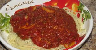 Je Voulais Faire Cette Recette Depuis Longtemps Et La Photo Me Donnait Le Gout De La Faire Elle Est Tire Du Livre Prim Spaghetti Sauce Sauce Spaghetti Noodles