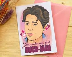 C6 You Make Me Feel Hugh-man, Hugh Grant Inspired Card