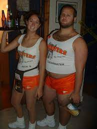 Double The Giggles Halloween Costumes From The Past Halloween Costumes College Halloween Costumes For Girls Girl Costumes
