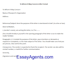 Avoid using to whom it may concern. To Whom It May Concern Letter Sample Lettering Letter Sample Cover Letter Sample