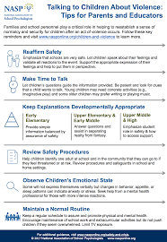 Talking To Children About Violence Tips For Parents And