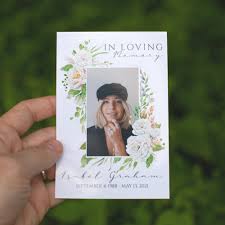 Create a funeral card that can serve as a prayer guide for the people who would like to say a solemn prayer for their departed family member, friend, or colleague. How To Create Print Funeral Prayer Cards Urns Online